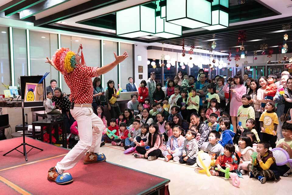 宜蘭悅川酒店跨年活動：魔術表演、小丑默劇、魔幻泡泡