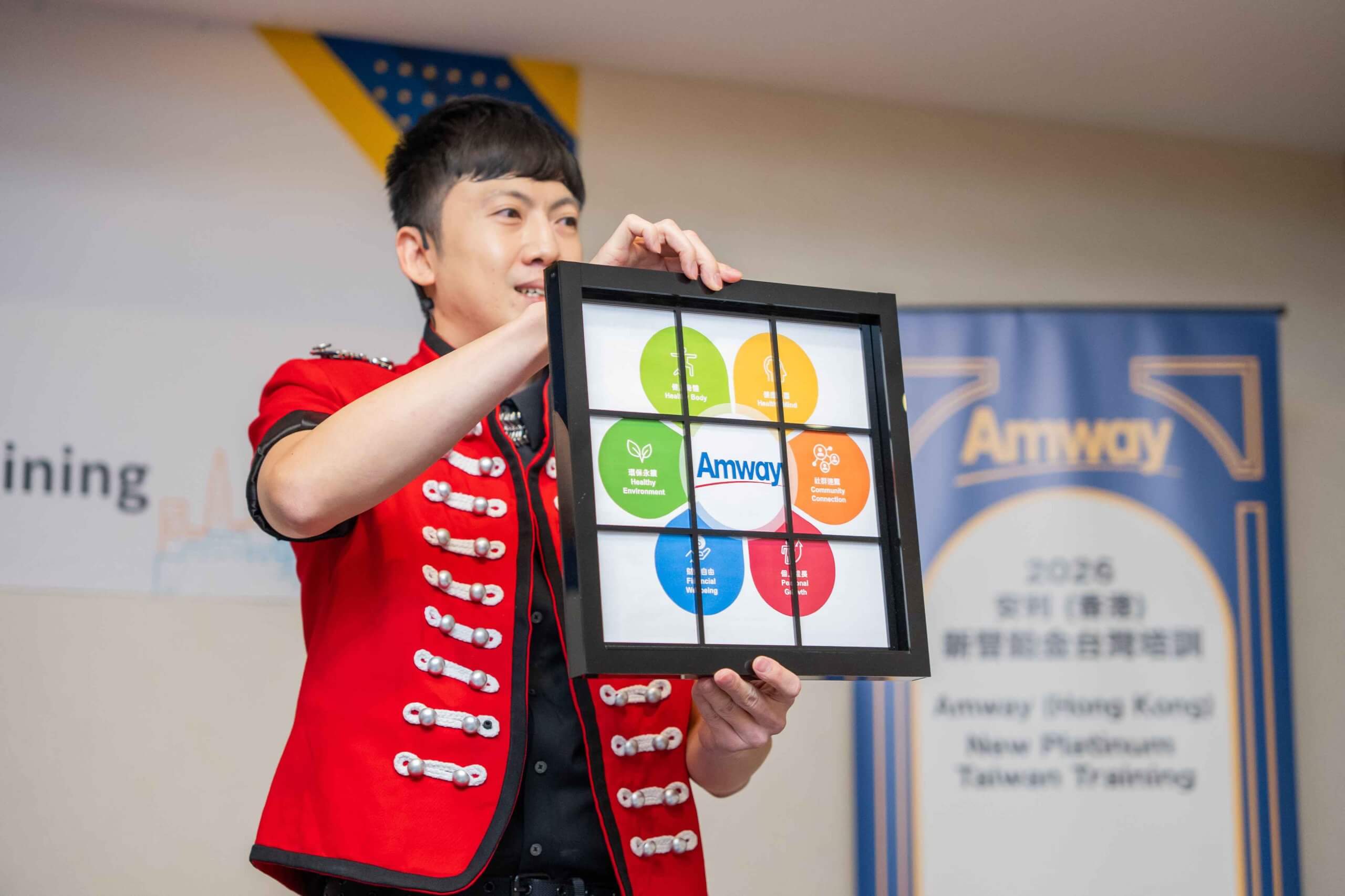 開幕剪綵魔術表演6