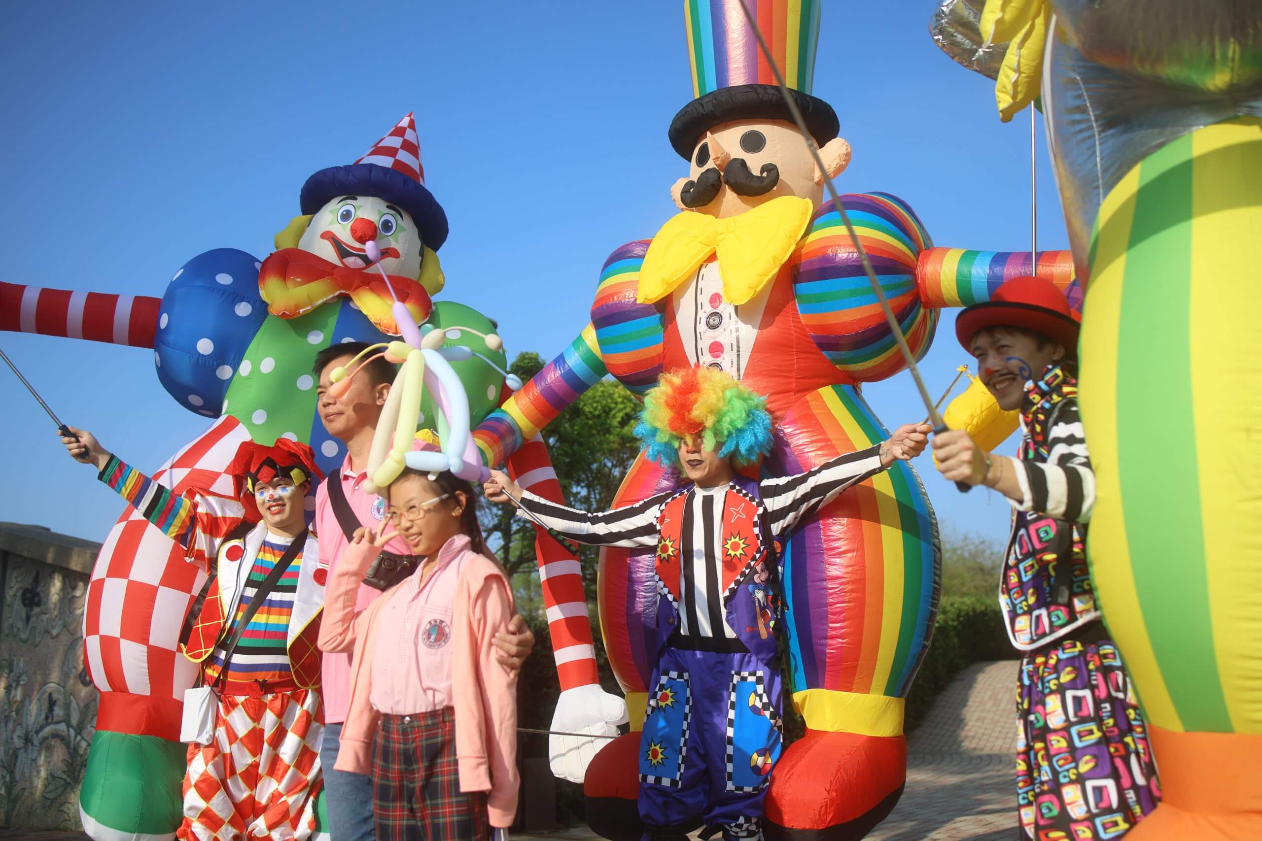 東海國小兒童節小丑特技、巨人小丑