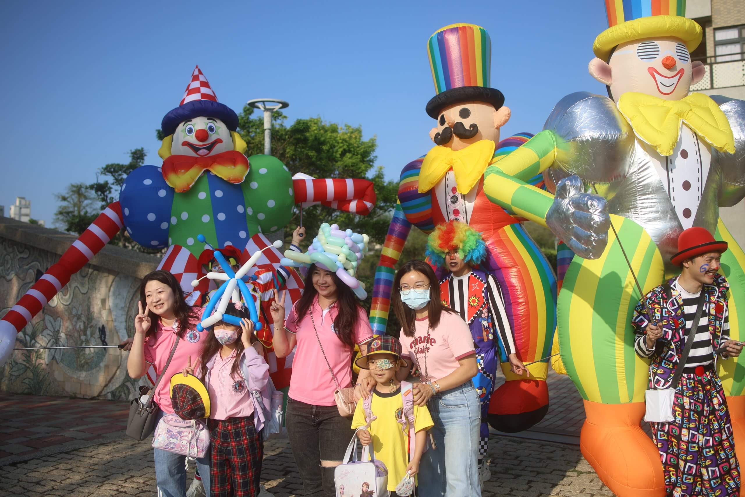 東海國小兒童節小丑特技、巨人小丑