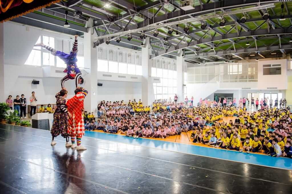 東海國小兒童節小丑特技、巨人小丑